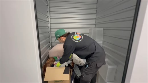 This is what happens when you find a mystery safe in a storage unit