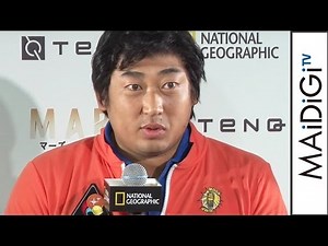 ロバート秋山、宇宙飛行士になりきり！火星での思い出語る　ドキュメンタリードラマ「マーズ 火星移住計画」放送記念イベント1