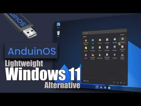 AnduinOS – The Best Lightweight Windows 11 Style Linux OS | Support Windows Apps
