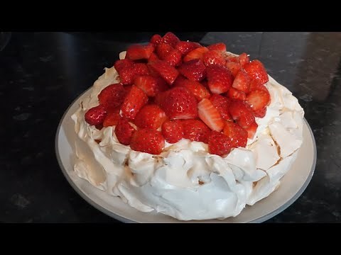 Strawberry Pavlova