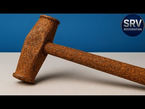Old Rusty Hammer - Satisfying Restoration Videos