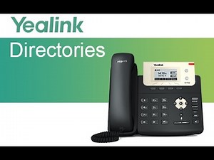 Yealink T21P E2: Directories