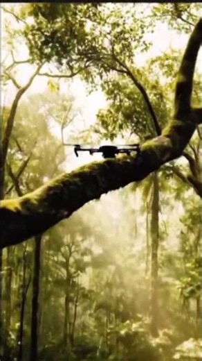 Jungle Tiger Discovers Broken Drone #unexpected #animals #viral