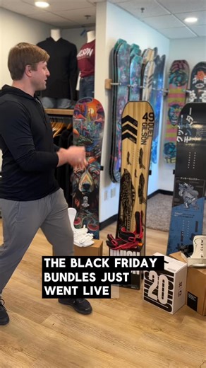 Our BLACK FRIDAY Bundles are now live 🔥 BEST PRICE on Full Kits you'll see all year 🏂 | Gilson