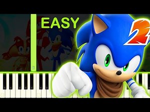 Sonic Dash 2 | Sonic Boom - EASY Piano Tutorial