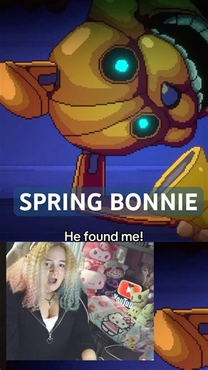 Spring Bonnie found me! 😱 #fnaf #fivenightsatfreddys