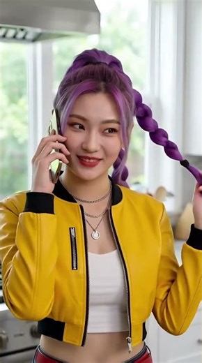 Mira & Zoey Sneakily Munching Jinu's Gift?! 🧚‍♀️🍫 #kpop#kpopdemonhunters #rumi #jinu #shorts #funny