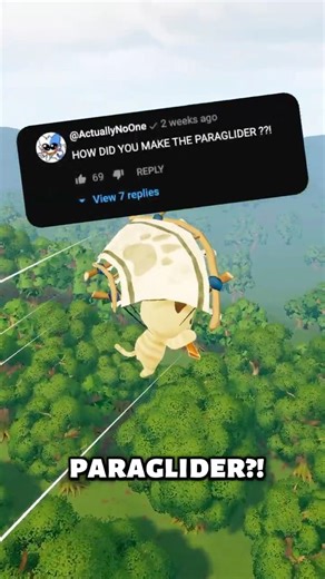 Cats On A Paraglider ? Yes, In My Indie Game! #gamedev