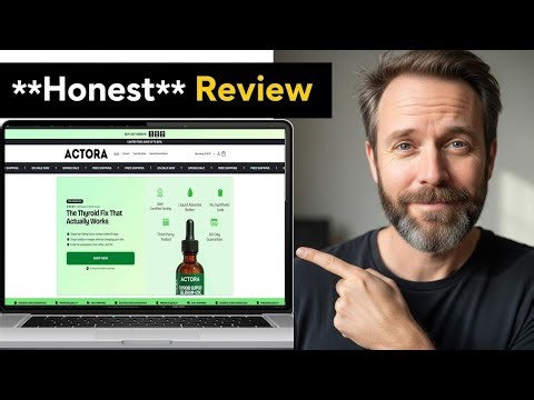 Actora Thyroid Drops Review 2026 | Actora Supplement Benefits Legit or Scam