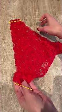 TUTO GRATUIT 🔥 : coudre une culotte sans patron pour -2€ #couture