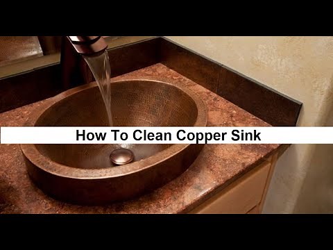 ✅How To Clean Copper Sink | Brightening,Polishing and Caring of Sink |
