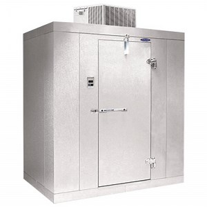 Norlake KLB77612-C Kold Locker 6' x 12' x 7' 7" Indoor Walk-In Cooler