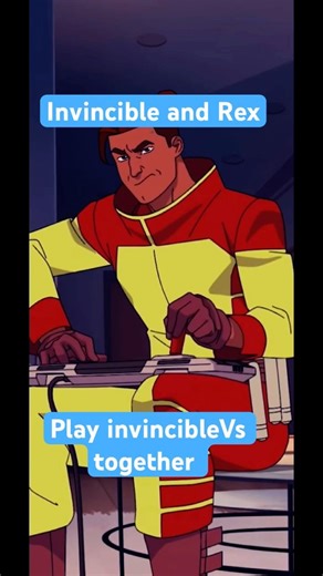 #invincible and #rexsplode play #invinciblevs together |￼ #series #comics #invincibleseason4 ￼