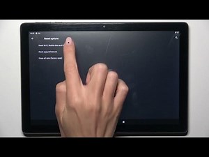 How to Reset Network Settings on ALCATEL 1T 10 SMART 2020?