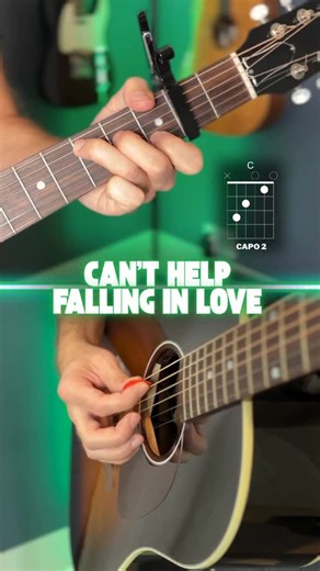 Guitar Coaching Online on Instagram: "can’t help falling in love (elvis presley) guitar tutorial #guitarlesson #elvispresley #acousticguitar"