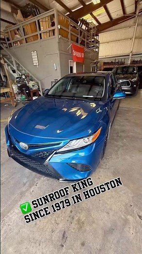 🚗 Toyota Camry 2019–2025 Panoramic Sunroof Problem? We Fix It.