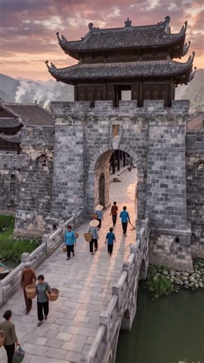 Tái hiện thành nhà Hồ #history #nguocdonglichsu #lichsuvietnam