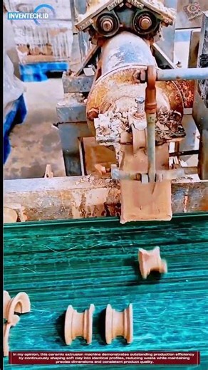 Industrial Ceramic Extrusion : How Automated Clay Shaping Creates Perfect Profiles