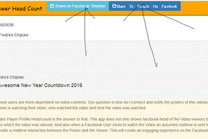 FB Video Viewers Head Count