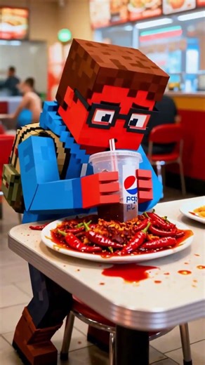 Kai Tried the Spicy Challenge… Big Mistake #shorts