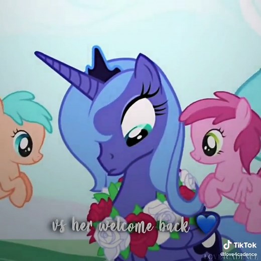 her welcome was so sweet i love her 💙 #love4cadence #mlp #mlpedits #mylittlepony #mlpfim #foryoupage #edit #viral #mlpedit #mylittleponyfriendshipismagic #mylittleponyedit #princessluna #nightmaremoon #party #welcome #tiktokawards2022 #luna #celestia #twilightsparkle #lunaedit #princesslunaedit #genshinimpact #flexeveryangle #candycrush10 #endlessjourney #mlp #ae #vs #season1 #episode2 #fypage #parati #AAA #blowthisup #10klikes #sweet #cute #R #moon #flowers #foryou #fyp