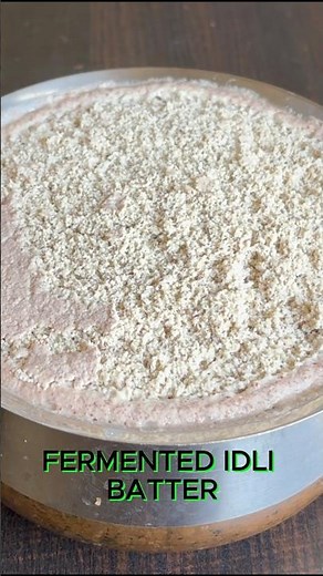 Perfect Fermented Idli Batter at Home #FermentedIdliBatter #SoftIdli #HomemadeIdli #IdliRecipe