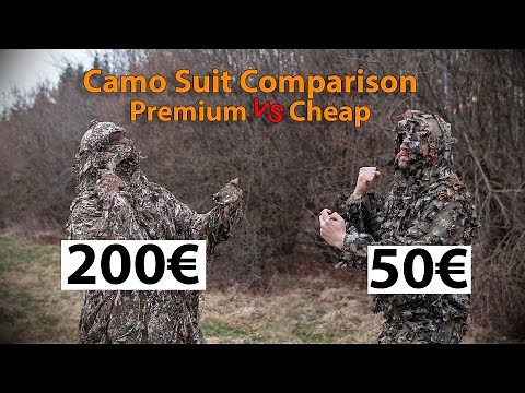 Which camouflage works better? Conventional 3D Leaf Ghillie Suit vs. GHOSTHOOD - IRR camo comparison