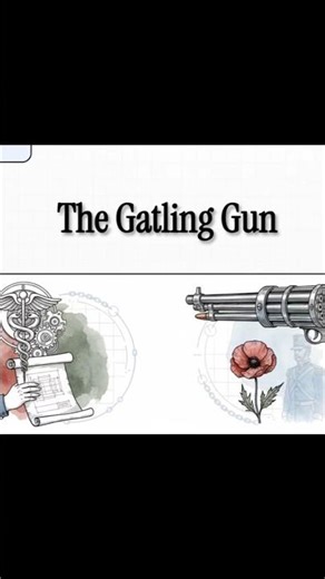Gatling gun#gatlinggun #machinegun#innovation #guns#war #WMD #education #militaryhistory #rifles