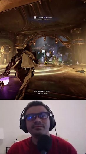 Tip: Feeding multiple power cells/Amphors in Warframe #warframe #gaming