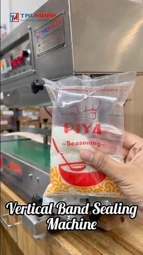 Heavy Duty Stainless Steel Vertical Band Sealing Machine | Pouch Sealer