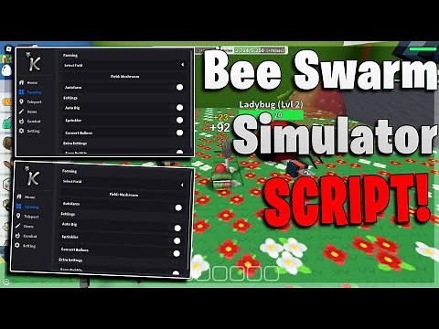 🔥 NEW Keyless Bee Swarm Simulator Script! (Auto Farm, Auto Dig, Auto Sell)