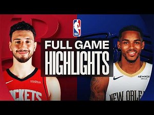 ROCKETS at PELICANS | FULL GAME HIGHLIGHTS | March 29, 2026