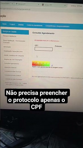 Consultar agendamento do exame psicotécnico e médico do Detran SP #cnh #examemedico #psicotecnico