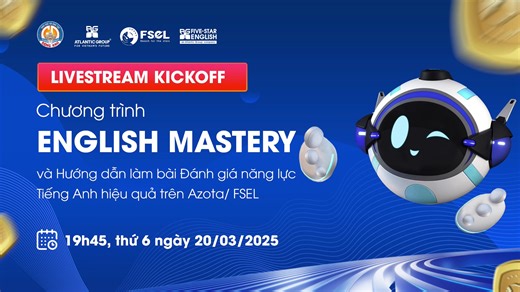 - Giáº£i Ä‘Ã¡p toÃ n bá»™ thÃ´ng tin cuá»™c thi - HÆ°á»›ng dáº«n lÃ m bÃ i Ä‘Ã¡nh giÃ¡ nÄƒng lá»±c hiá»‡u quáº£ trÃªn ná»n táº£ng Azota/FSEL ðŸ‘‰ Tham gia ngay! | FSEL