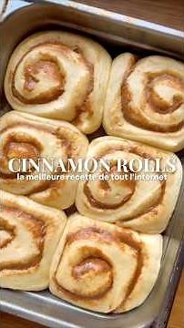 Cinnamon Rolls de Folie Ultra Moelleux ✨ | Recette Facile de Brioches Roulées Maison à la Cannelle