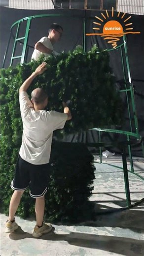 China large Christmas panel tree easy for installation