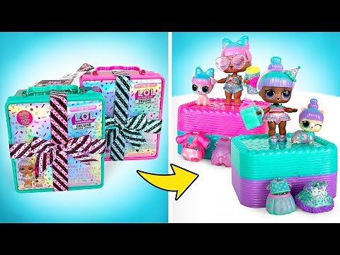 ÁBRENOS! 2 increíbles muñecas L.O.L. y adorables mascotas 🎁