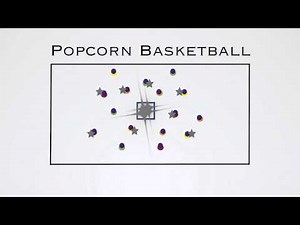 Primary P.E. Games - Popcorn Basketball
