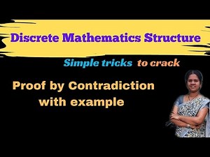 Proof by Contradiction in Discrete Mathematics #youtube #discretemathematics #videos #education