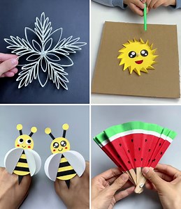 Easy DIY Paper Crafts and Fun Activities :) | Super Ideas