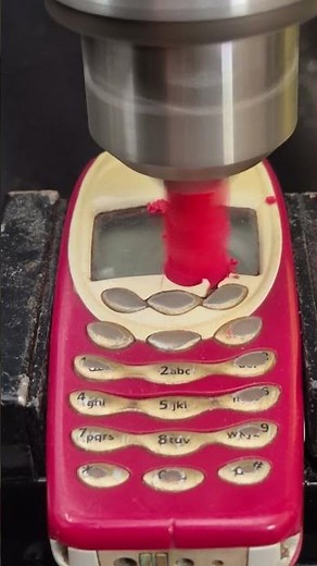 ⚙️ DRILL MACHINE vs NOKIA 3310 📱🧱🔥 | LEGO Brick Test #satisfying #viral
