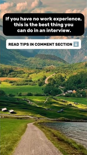 NO WORK EXPERIENCE ? HERE ARE THE TIPS #jobinterviewtips