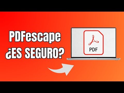 ¿Es Seguro PDFescape? Video Explicativo