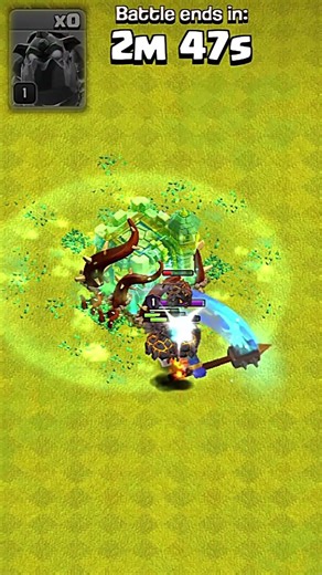 Level 1 Lava Hound vs Level 1 Smasher Guardian ! #clashofclans #coc #guardian