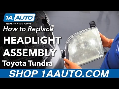 How to Replace Headlight Assembly on a 00-06 Toyota Tundra