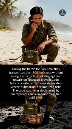 This secret code, based on the Navajo language, was never broken by enemy forces in WWII. #history #facts | Online Updates