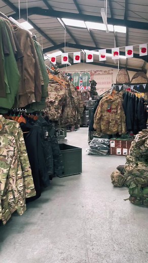 Surplus Army Supplies on TikTok