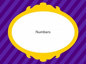 Numbers