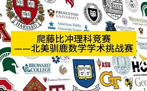 爬藤比冲理科竞赛——北美驯鹿数学学术挑战赛