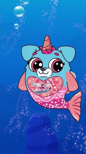 Magical Unicorn Princess Spell! 🦄✨ #kidscartoons #animals #cuteanimals #mermaid #bunny #fairytales